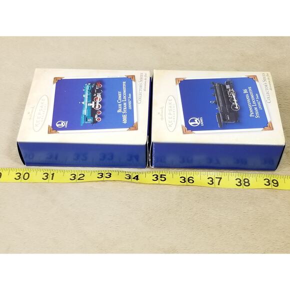 Hallmark Keepsake Lionel Train Blue Comet 400E 2002 Pennsylvania B6 2005 NEW - Picture 9 of 9